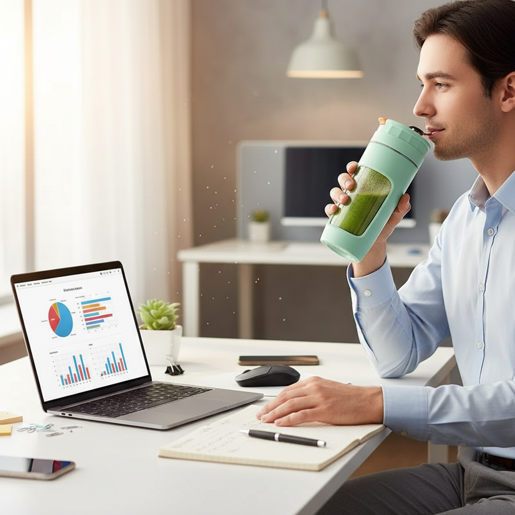 Automatic Plastic Paper Juice Away Juicing Cups Extractor Wholesale 600ml Online Mixer Portable USB Rechargeable Juice Blender